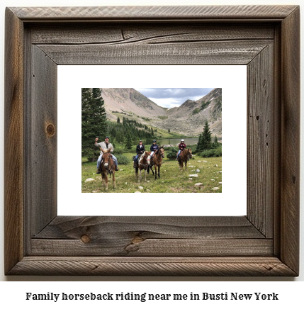 family horseback riding near me in Busti, New York